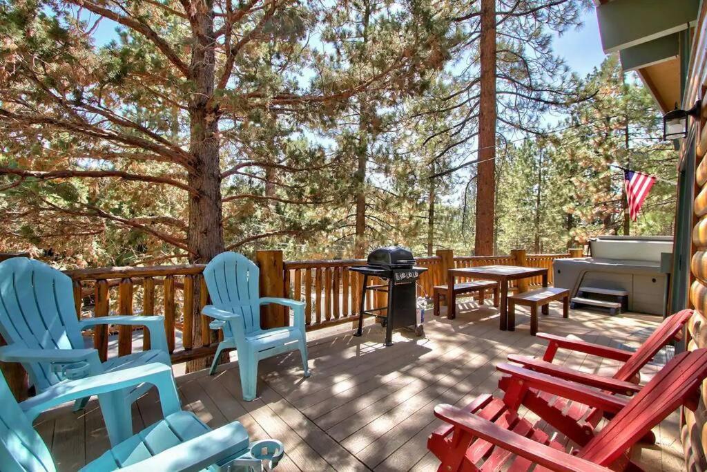Chalet Monterey W/Hot Tub - Big Decks/Bbq Vila Big Bear Lake Exterior foto